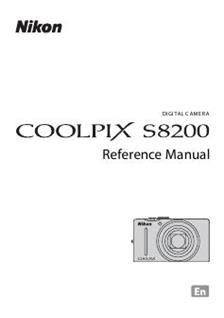 Nikon Coolpix S8200 Printed Manual